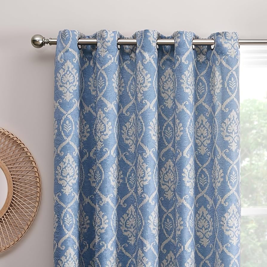Classic Damask Heritage Drapes